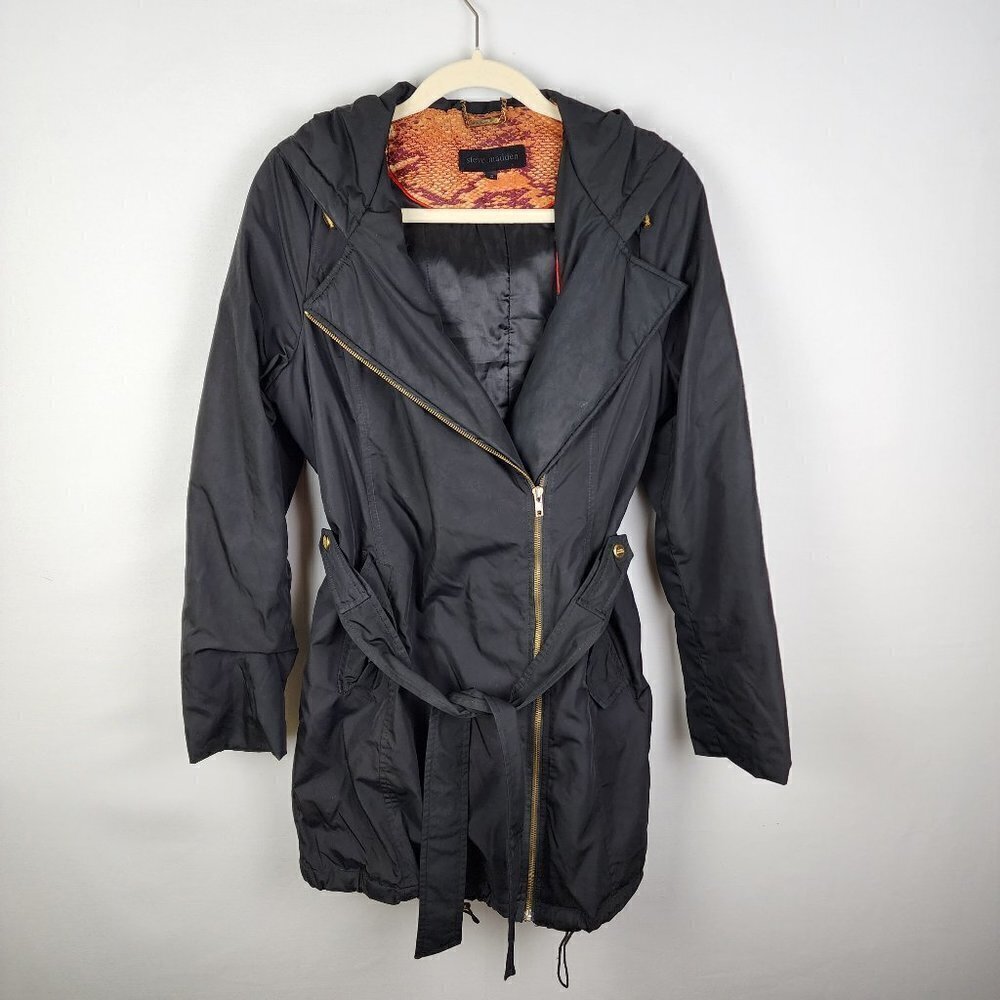 Steve Madden Belted Jacket S